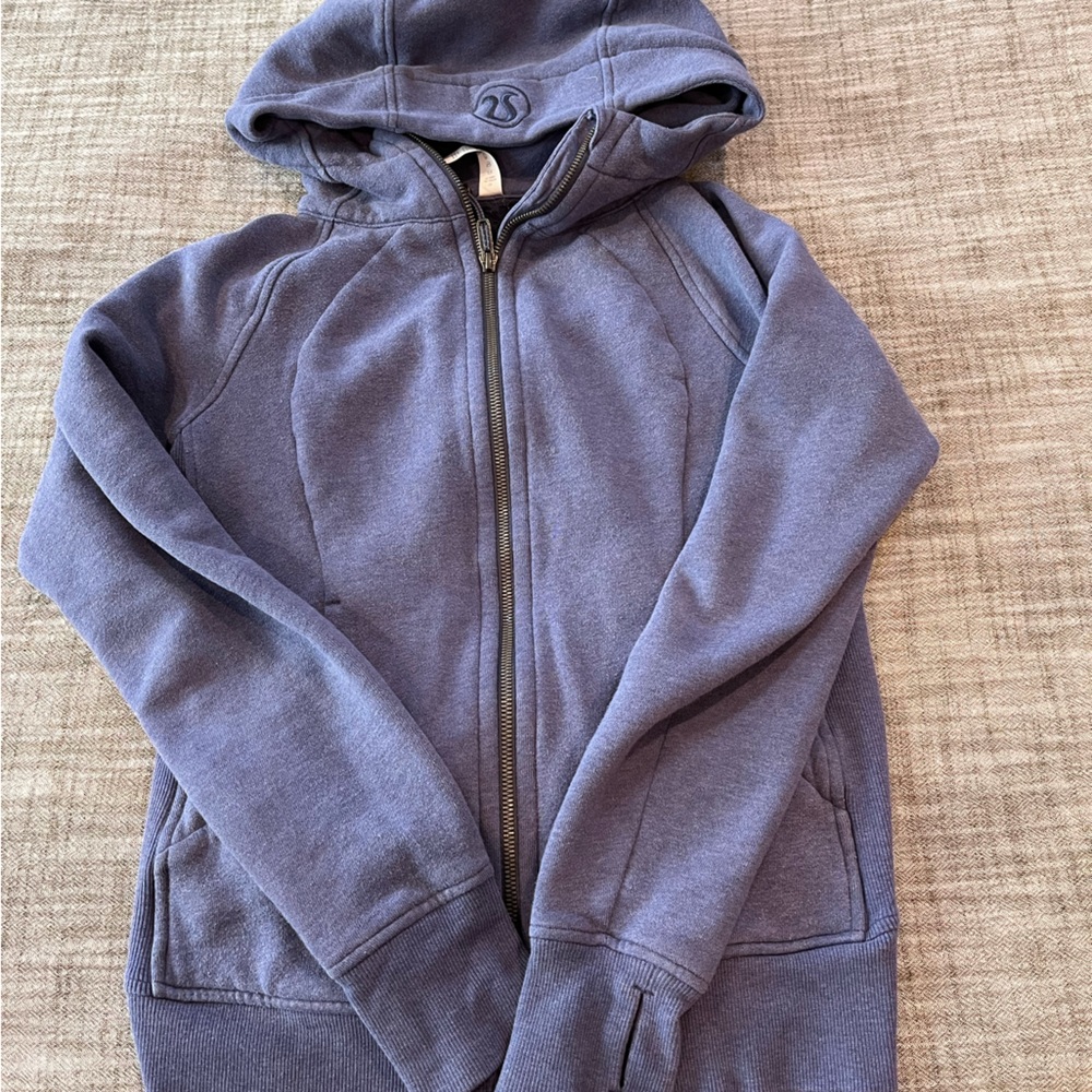 Lululemon scuba knit zip up